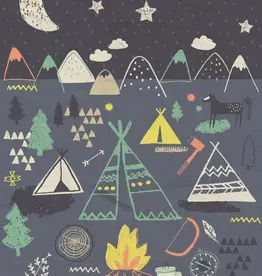 Eijffinger Eijffinger Wallpower Junior 364127 Indian Dark Night