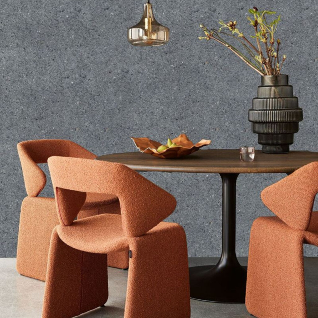 Eijffinger Eijffinger Felt behang Thunder Grey 350819