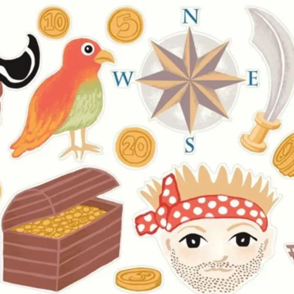 Eijffinger Eijffinger Wallpower Junior Stickers 864003 Pirates