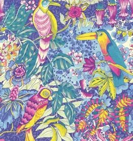 Eijffinger Eijffinger Wallpower Junior 364122 Birds In Paradise Blue