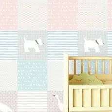 Eijffinger Eijffinger Wallpower Junior 364176 Ducky Patch Pink