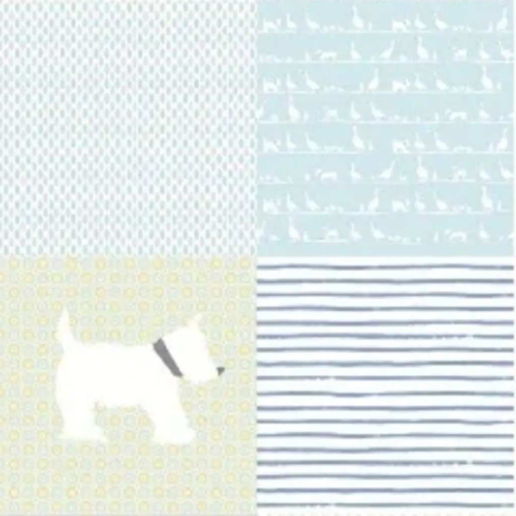 Eijffinger Eijffinger Wallpower Junior 364177 Ducky Patch Blue