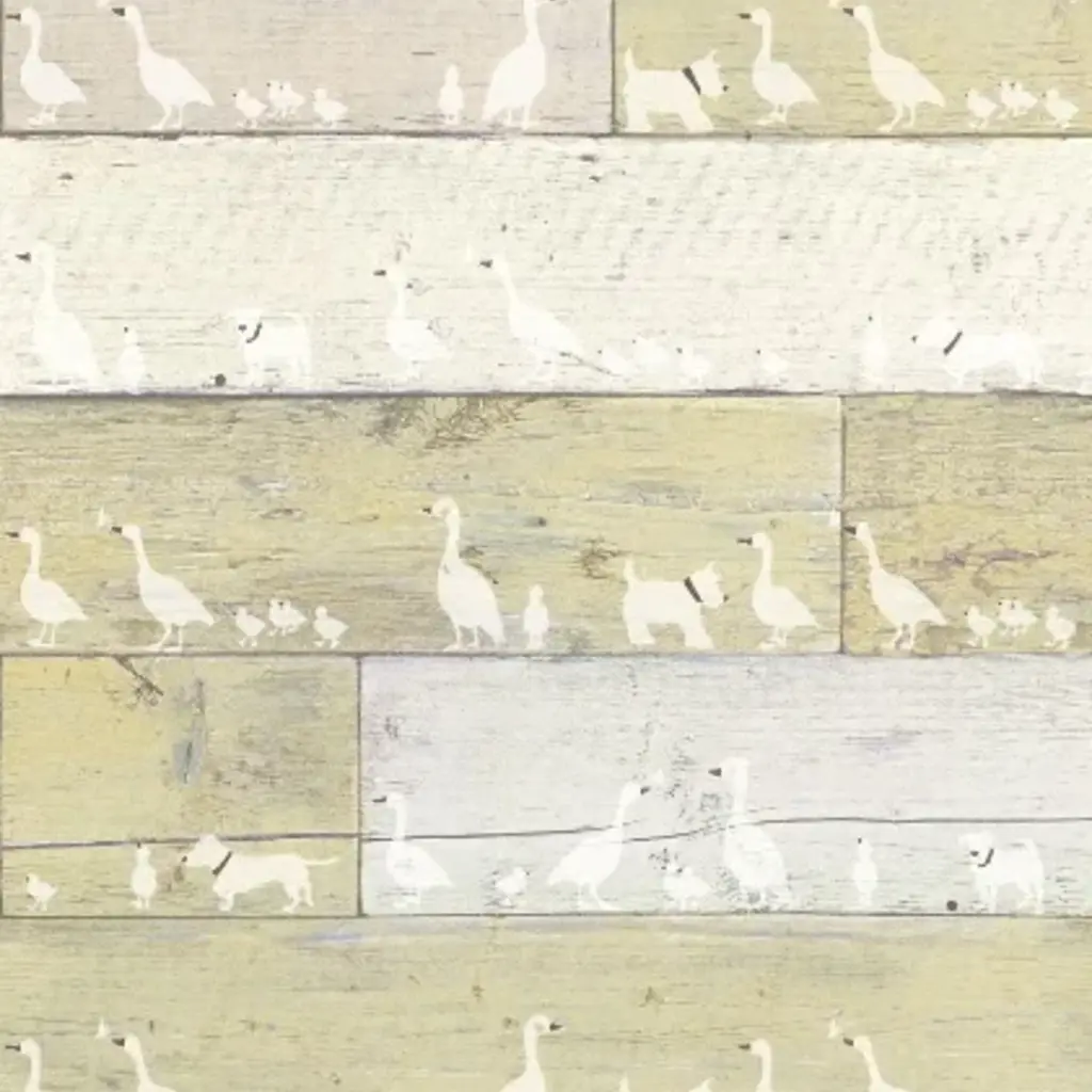 Eijffinger Eijffinger Wallpower Junior 364178 Duckyduck Honey