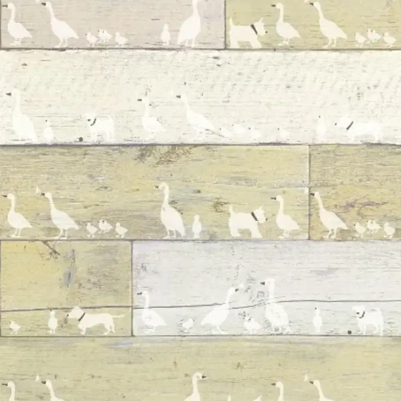 Eijffinger Eijffinger Wallpower Junior 364178 Duckyduck Honey