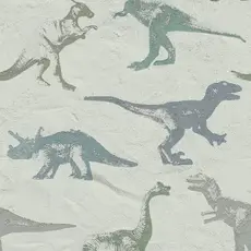 Eijffinger Eijffinger Wallpower Junior 364154 Dino Fossils Grey