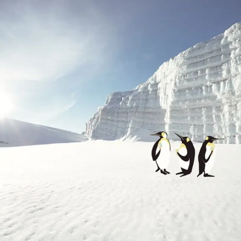 Eijffinger Eijffinger Wallpower Junior 364145 Polar Pinguins