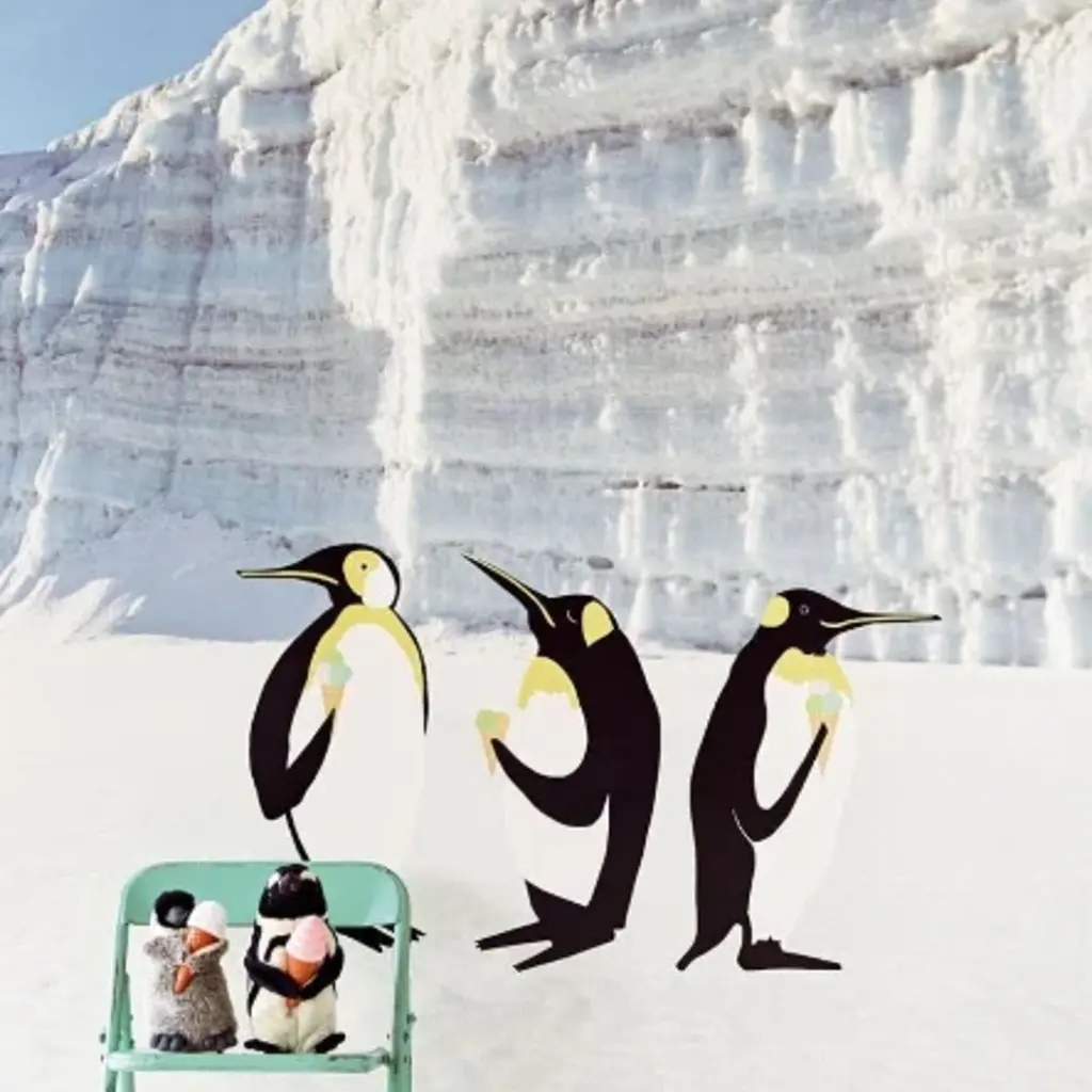 Eijffinger Eijffinger Wallpower Junior 364145 Polar Pinguins