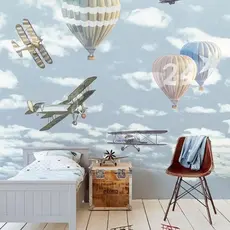 Eijffinger Eijffinger Wallpower Junior 364168 Fly In The Blue Sky