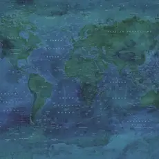 Eijffinger Eijffinger Wallpower Junior 364195 Weathered Map