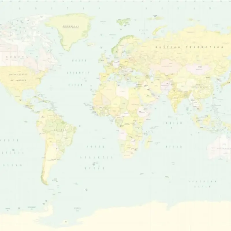 Eijffinger Eijffinger Wallpower Junior 364194 School Map