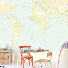 Eijffinger Eijffinger Wallpower Junior 364194 School Map