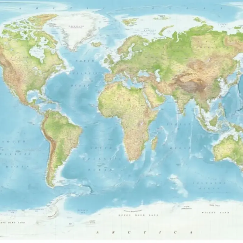 Eijffinger Eijffinger Wallpower Junior 364196 World Map