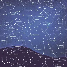 Eijffinger Eijffinger Wallpower Junior 364158 Starry Night Ultramarine