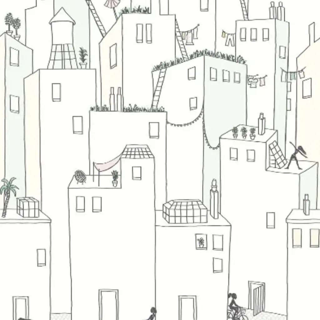 Eijffinger Eijffinger Wallpower Junior 364174 Girls In The City