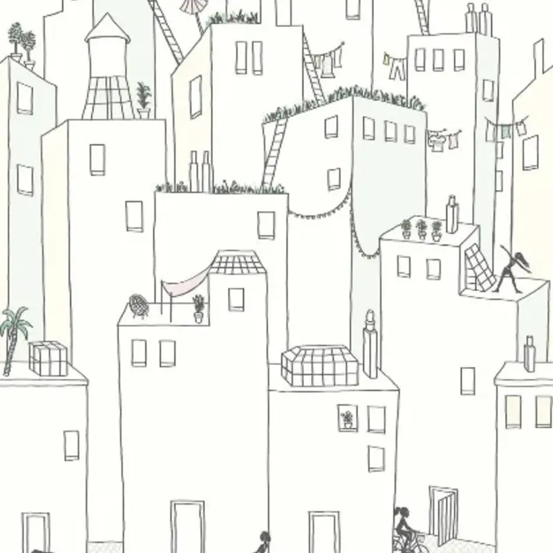 Eijffinger Eijffinger Wallpower Junior 364174 Girls In The City