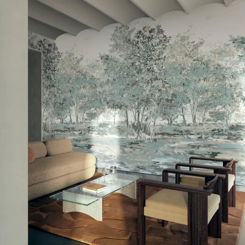 Arte Arte Brushed Suede behang Sherwood Bister 59642