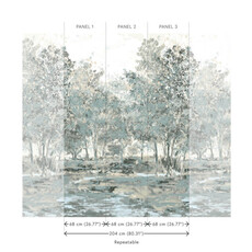 Arte Arte Brushed Suede behang Sherwood Bister 59642