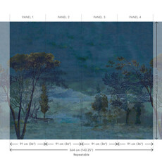 Arte Arte Café Society behang Orizonte CS81