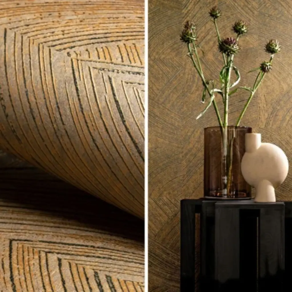 Arte Arte Cameo behang Arado Warm Gold 66000