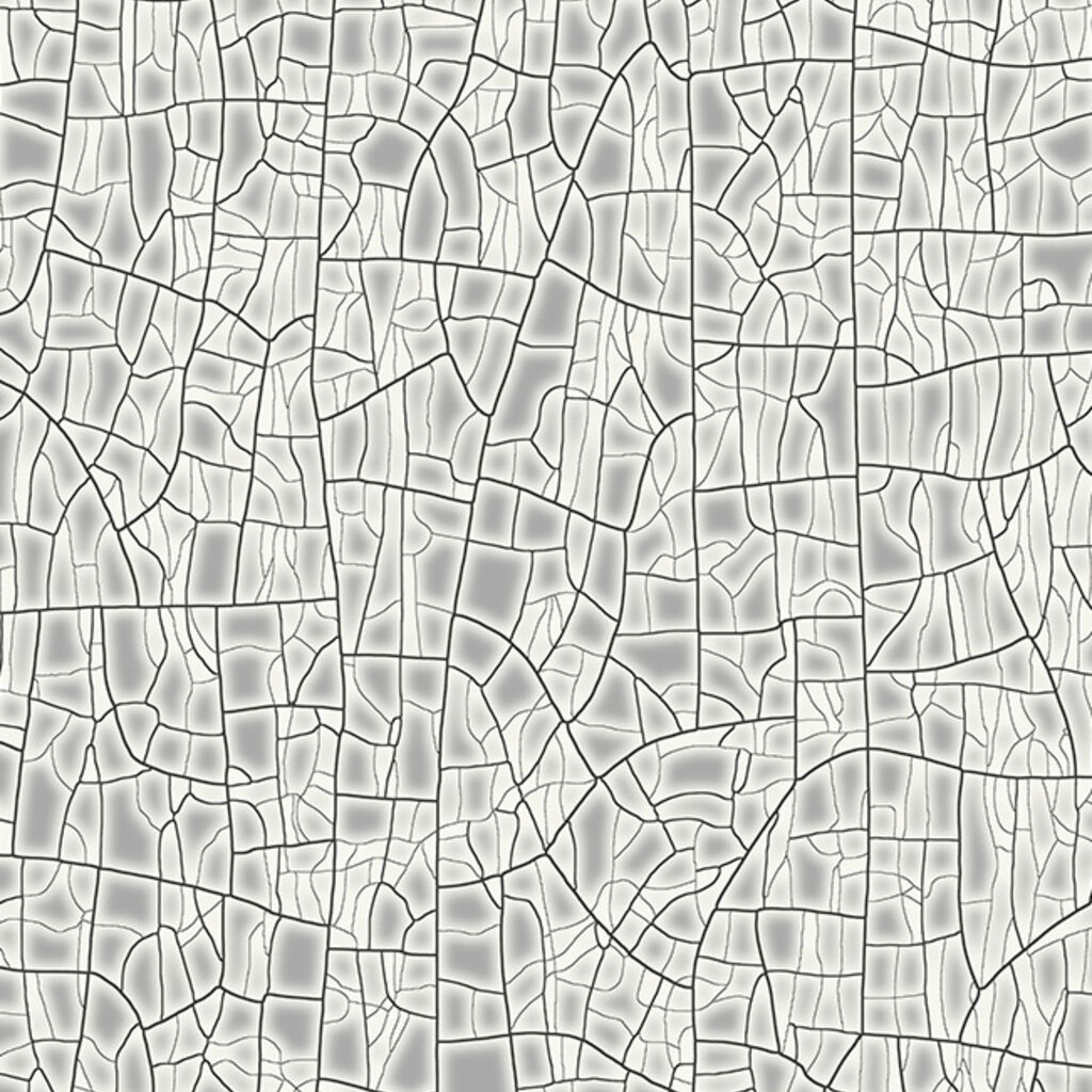 Arte Arte Cameo behang Emaille Glazed White 66020