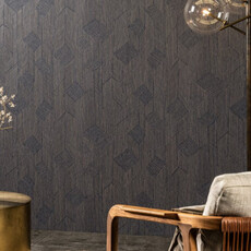 Arte Arte Cameo behang Shibam Midnight Blue 66010