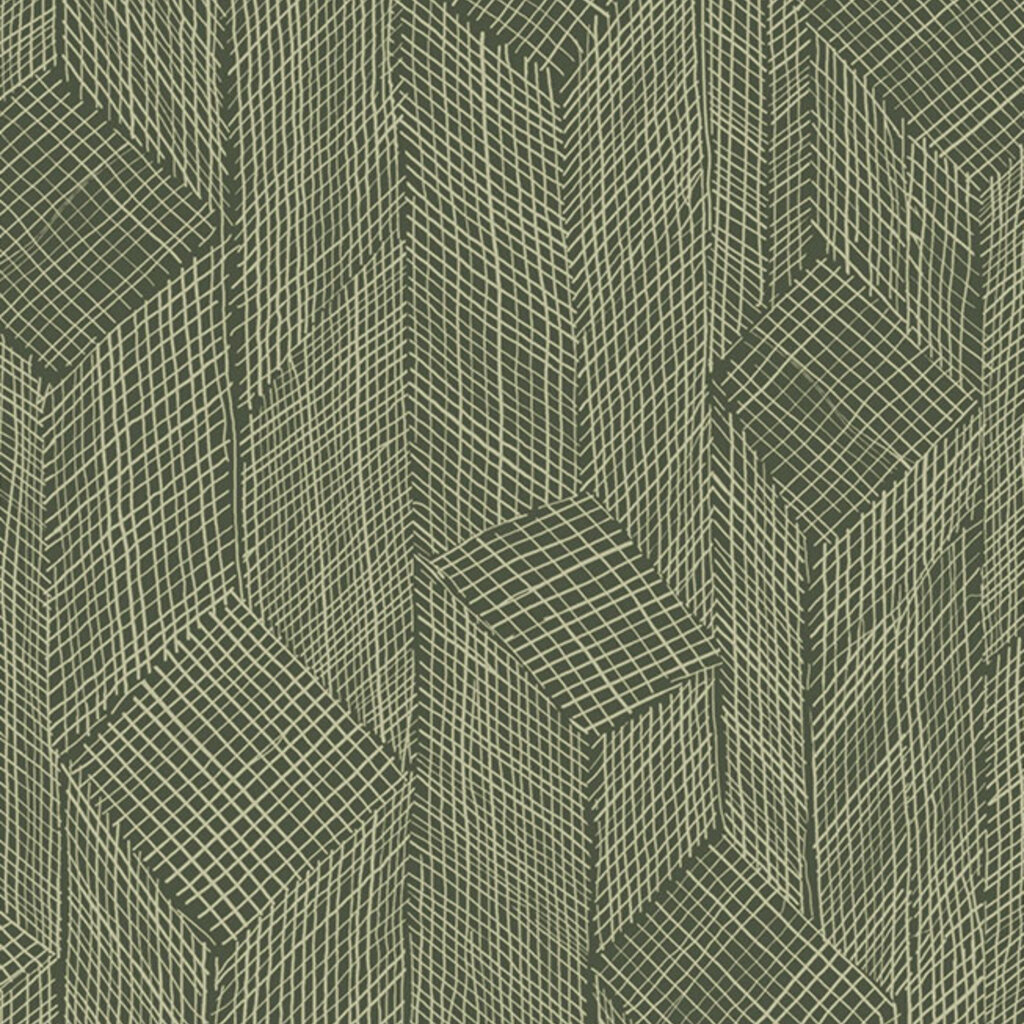 Arte Arte Cameo behang Shibam Covert Green 66014