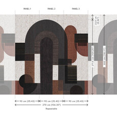 Arte Arte Casca behang Graphical Play CAS71