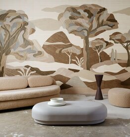 Arte Arte Emblème behang Under The Sycamore Tree Winter Landscape 30820