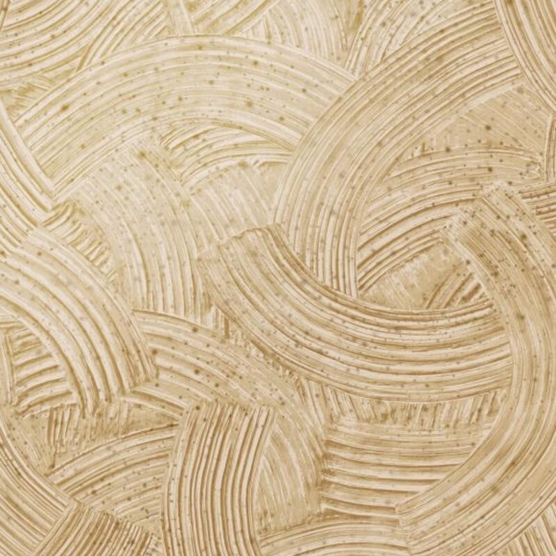 Arte Arte Emblème behang Impasto Light Gold 60101 A