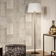 Arte Flamant Caractère behang Patchwork Flax 12050