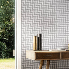 Arte Flamant Caractère behang Pied-De-Poule Stone 12081