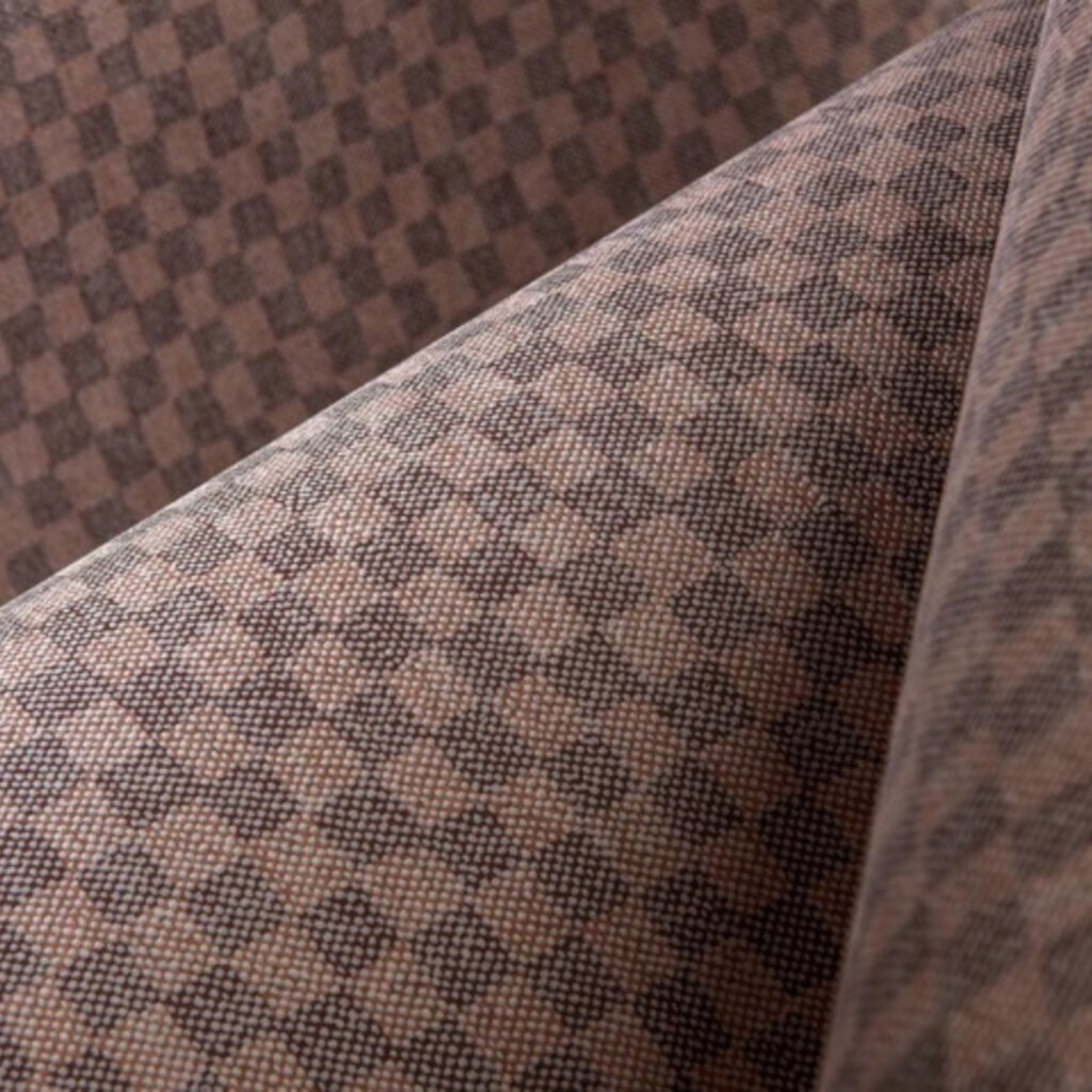 Arte Flamant Caractère behang Damier Muscade 12060