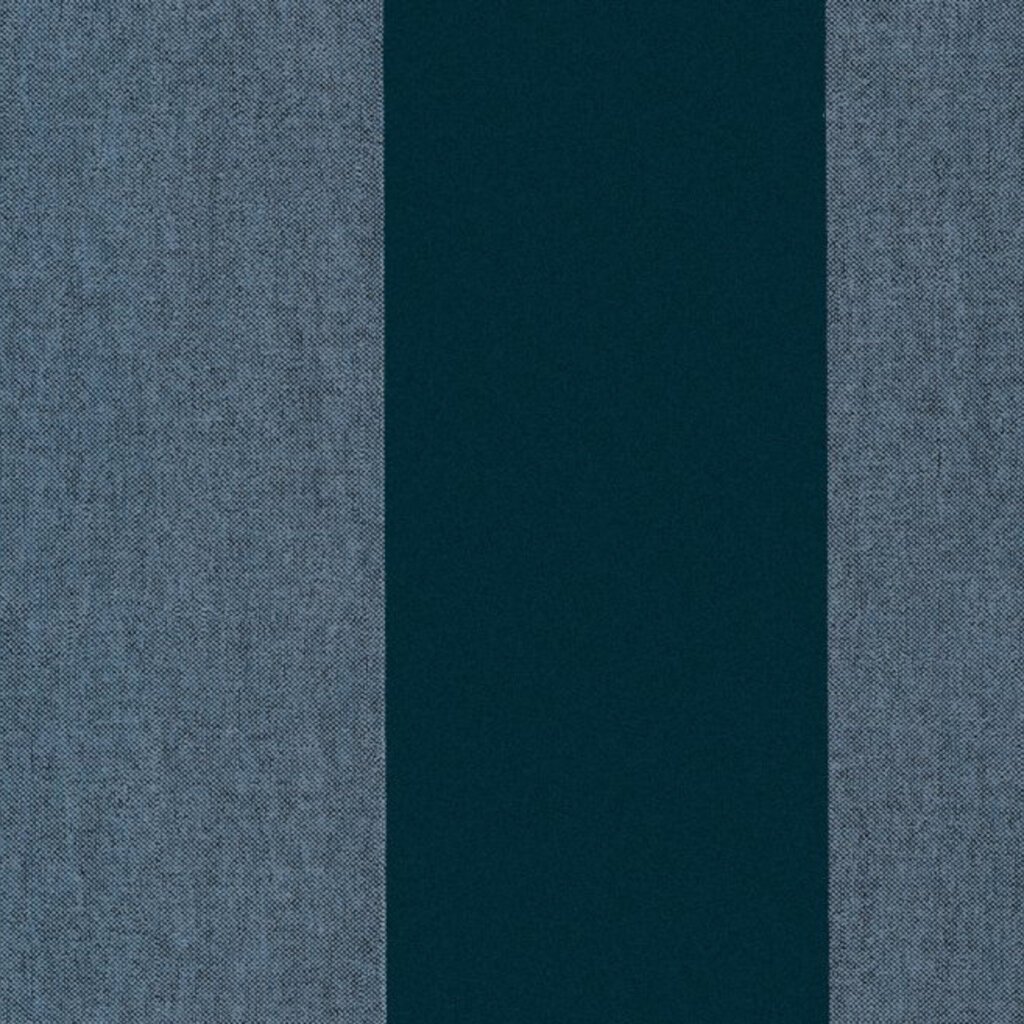 Arte Flamant Les Rayures - Stripes behang Velvet And Lin Midnight Blue 18115