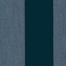 Arte Flamant Les Rayures - Stripes behang Velvet And Lin Midnight Blue 18115