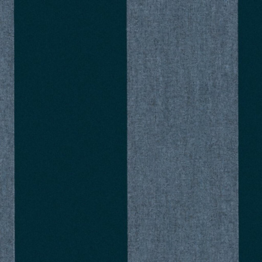 Arte Flamant Les Rayures - Stripes behang Velvet And Lin Midnight Blue 18115