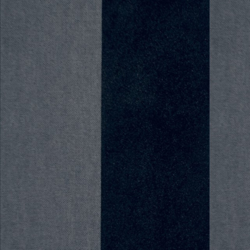 Arte Flamant Les Rayures - Stripes behang Velvet And Lin Black Tie 18111