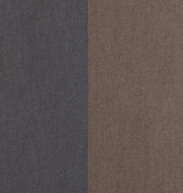 Arte Flamant Les Rayures - Stripes behang Grande Stripe Tartuffo Et Noir De Lune 30004