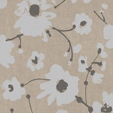 Arte Flamant Suite III - Velvet behang Metal Velvet Flower and Lin Flax 18006