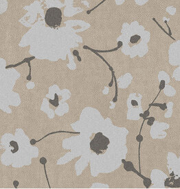 Arte Flamant Suite III - Velvet behang Metal Velvet Flower and Lin Flax 18006