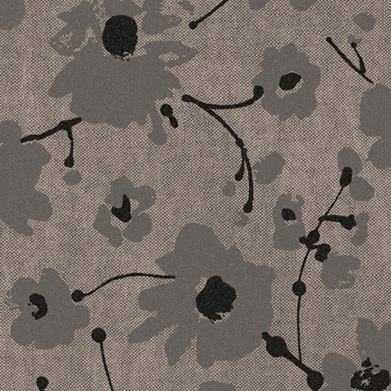 Arte Flamant Suite III - Velvet behang Metal Velvet Flower and Lin Dauphin 18004