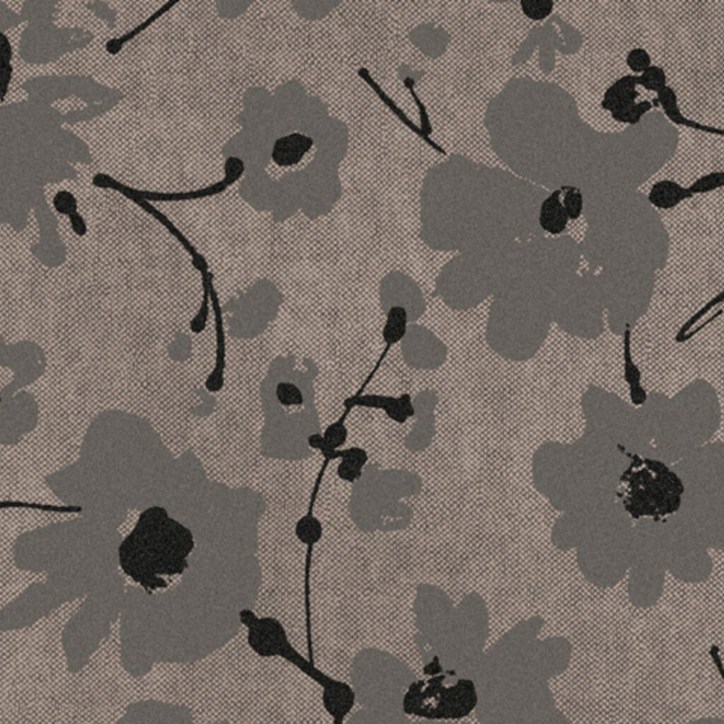 Arte Flamant Suite III - Velvet behang Metal Velvet Flower and Lin Dauphin 18004