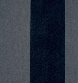 Arte Flamant Suite III - Velvet behang Stripe Velvet and Lin Black Tie 18111