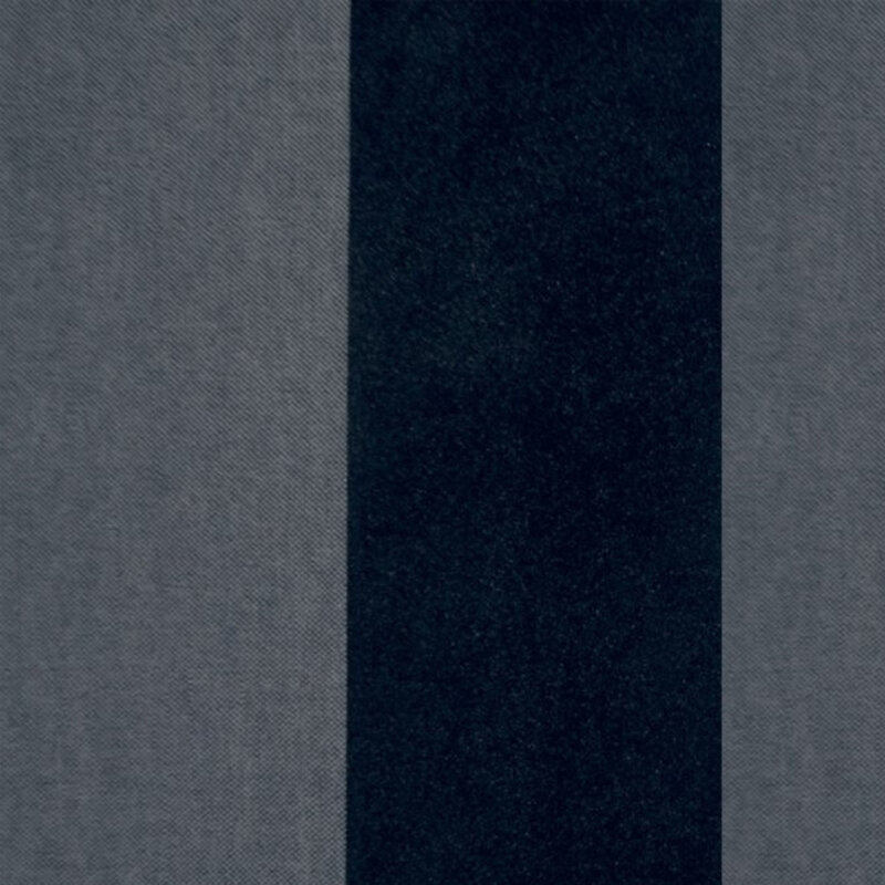 Arte Flamant Suite III - Velvet behang Stripe Velvet and Lin Black Tie 18111