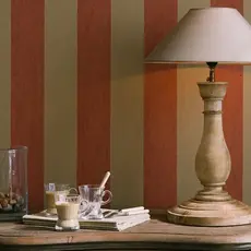 Arte Flamant The Wallpaper Collection behang Stripe Indian Summer 40046