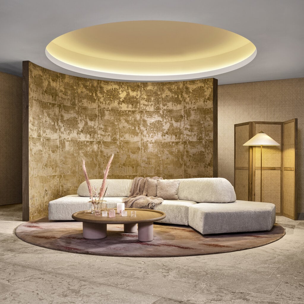 Arte Arte Icons behang Platinum Warm Gold 85500