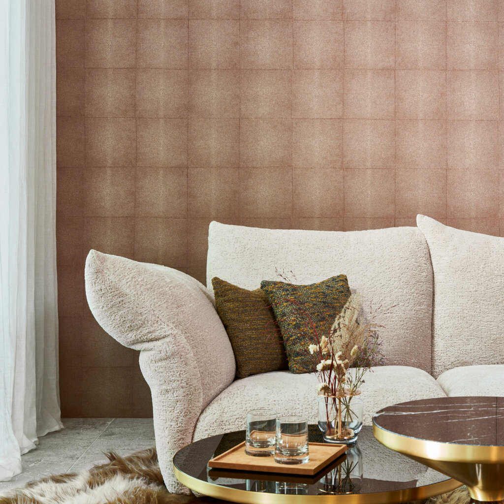 Arte Arte Icons behang Shagreen Rose Brown 85522