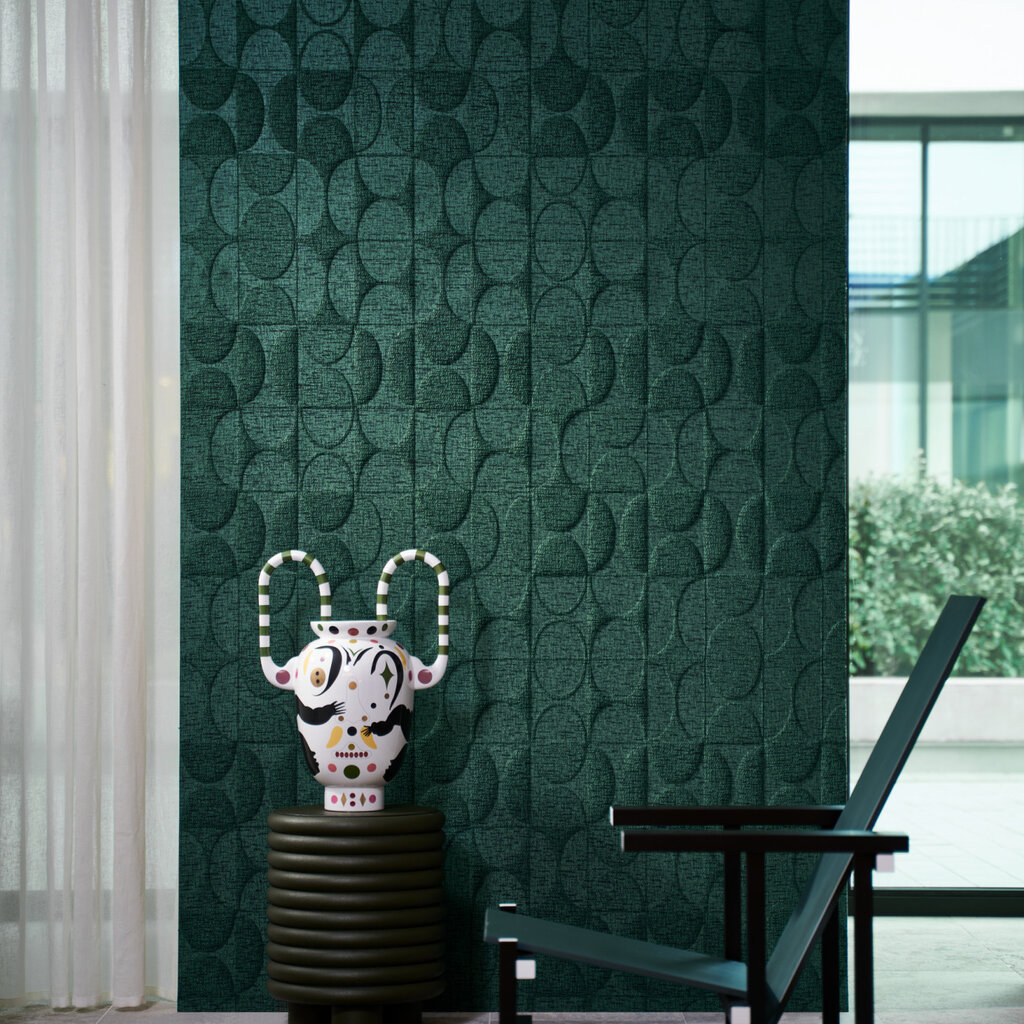 Arte Arte Icons behang Curve Petrol 85552