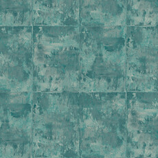 Arte Arte Icons behang Platinum Aquamarine 85503