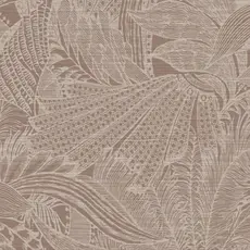 Arte Arte Icons behang Symbiosis White Sepia 85561