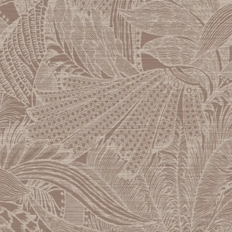 Arte Arte Icons behang Symbiosis White Sepia 85561